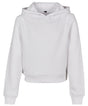 Girls Cropped Comfort Hoodie - White