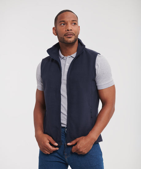 Outdoor Fleece Vest - Classic Red