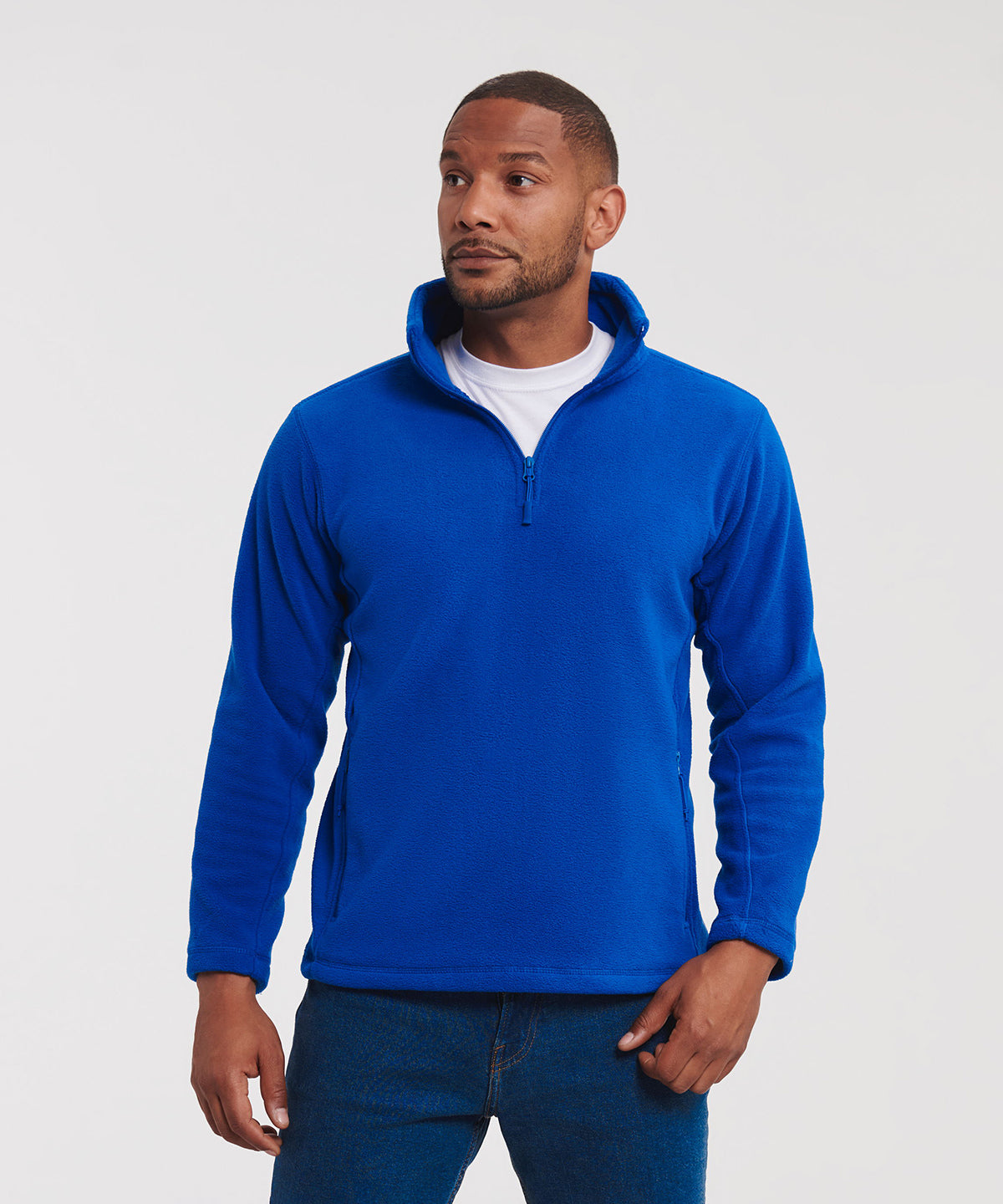 ¼-zip outdoor fleece