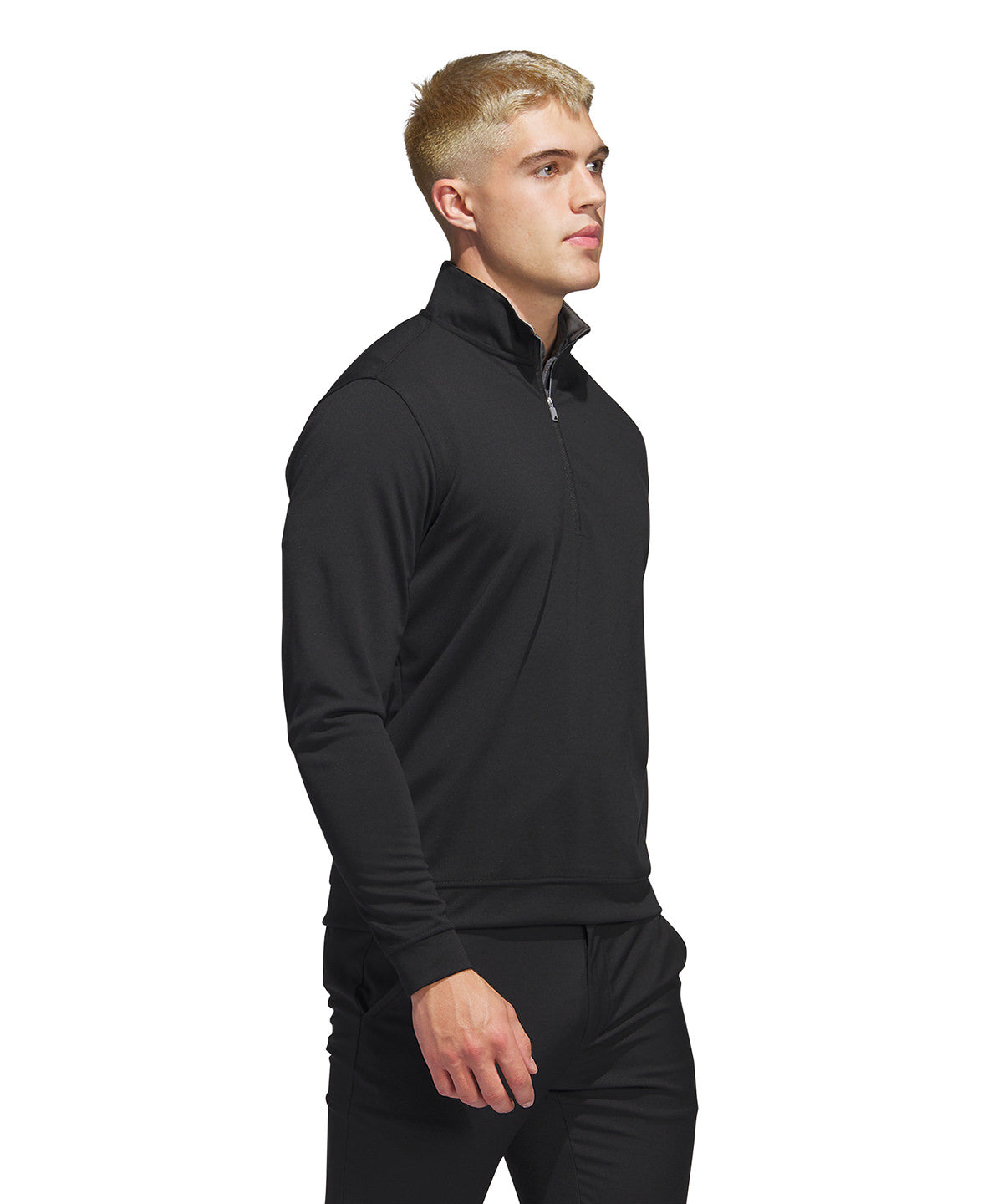 Elevated ¼-zip - Black