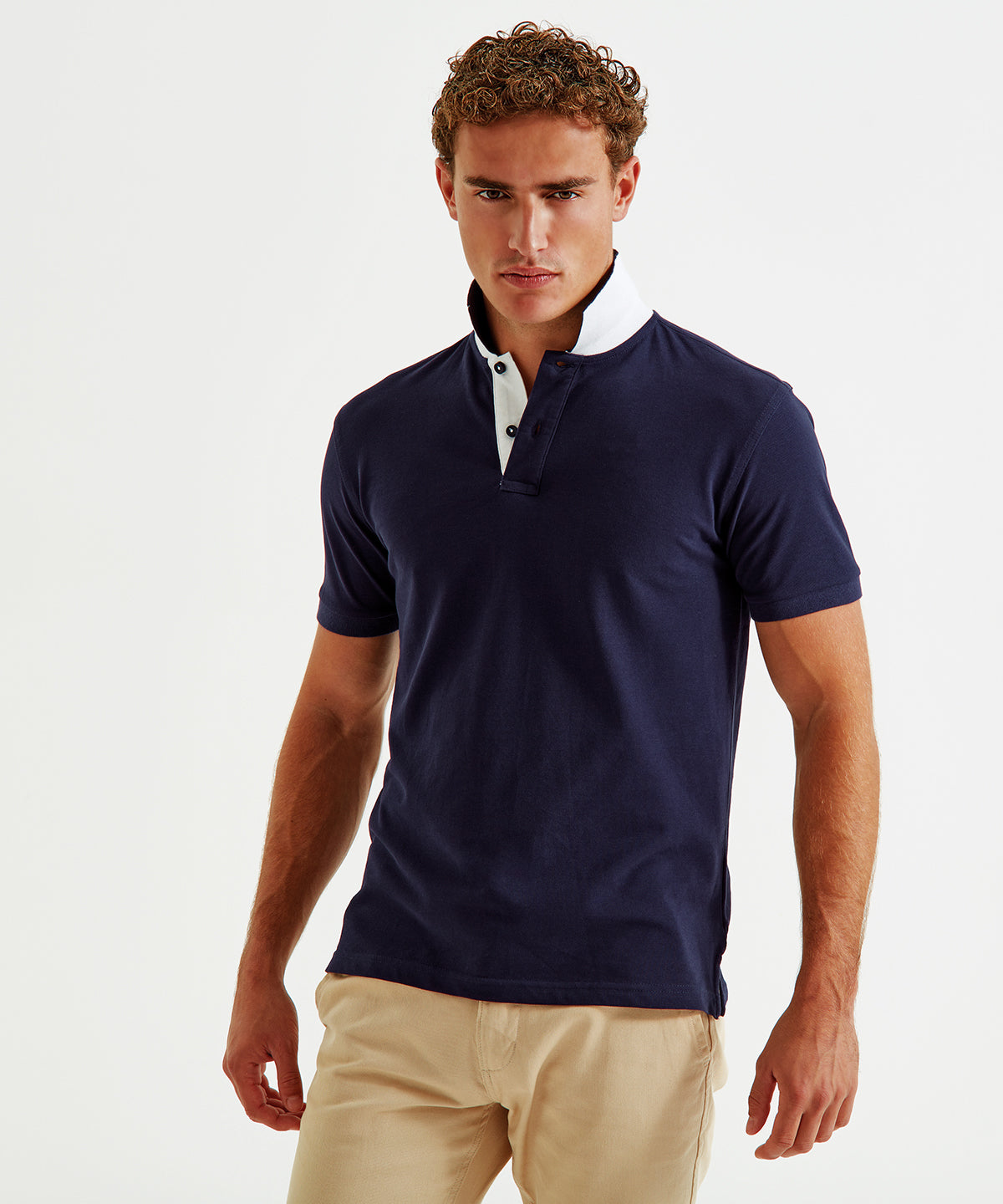 Classic Comfort Polo - Purple/Pink