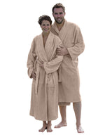 Shawl Collar Bathrobe - Dark Green