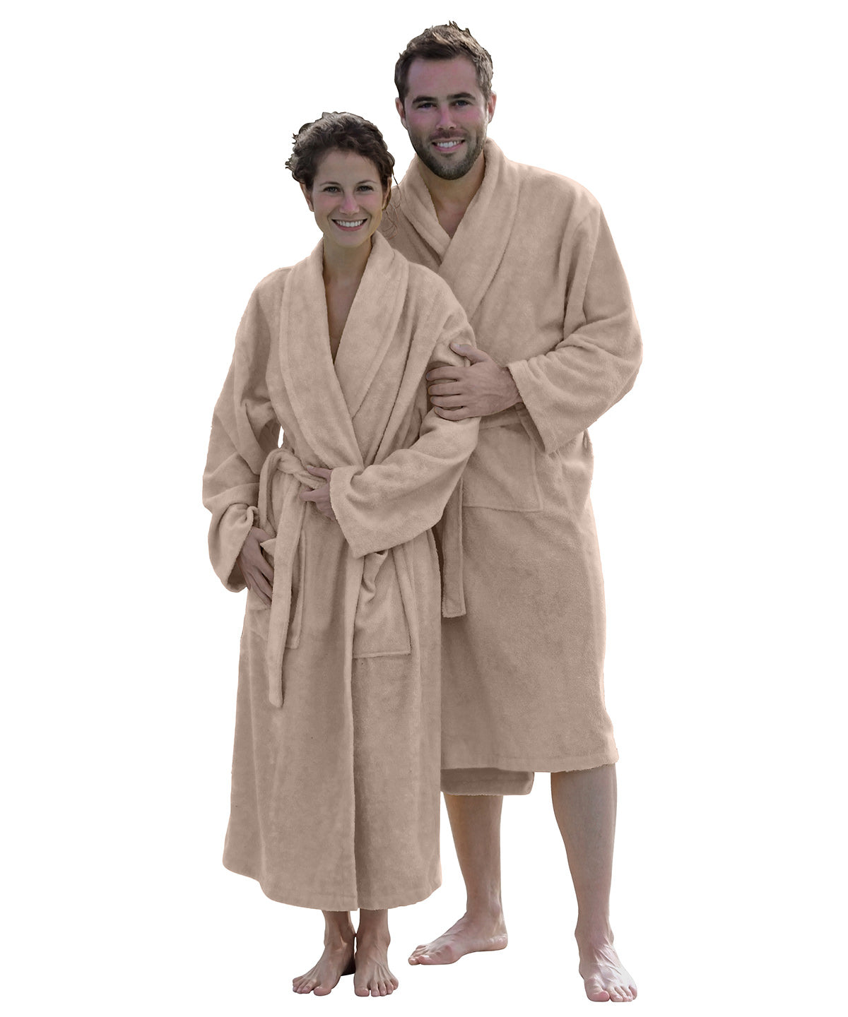 Shawl Collar Bathrobe - Lime Green