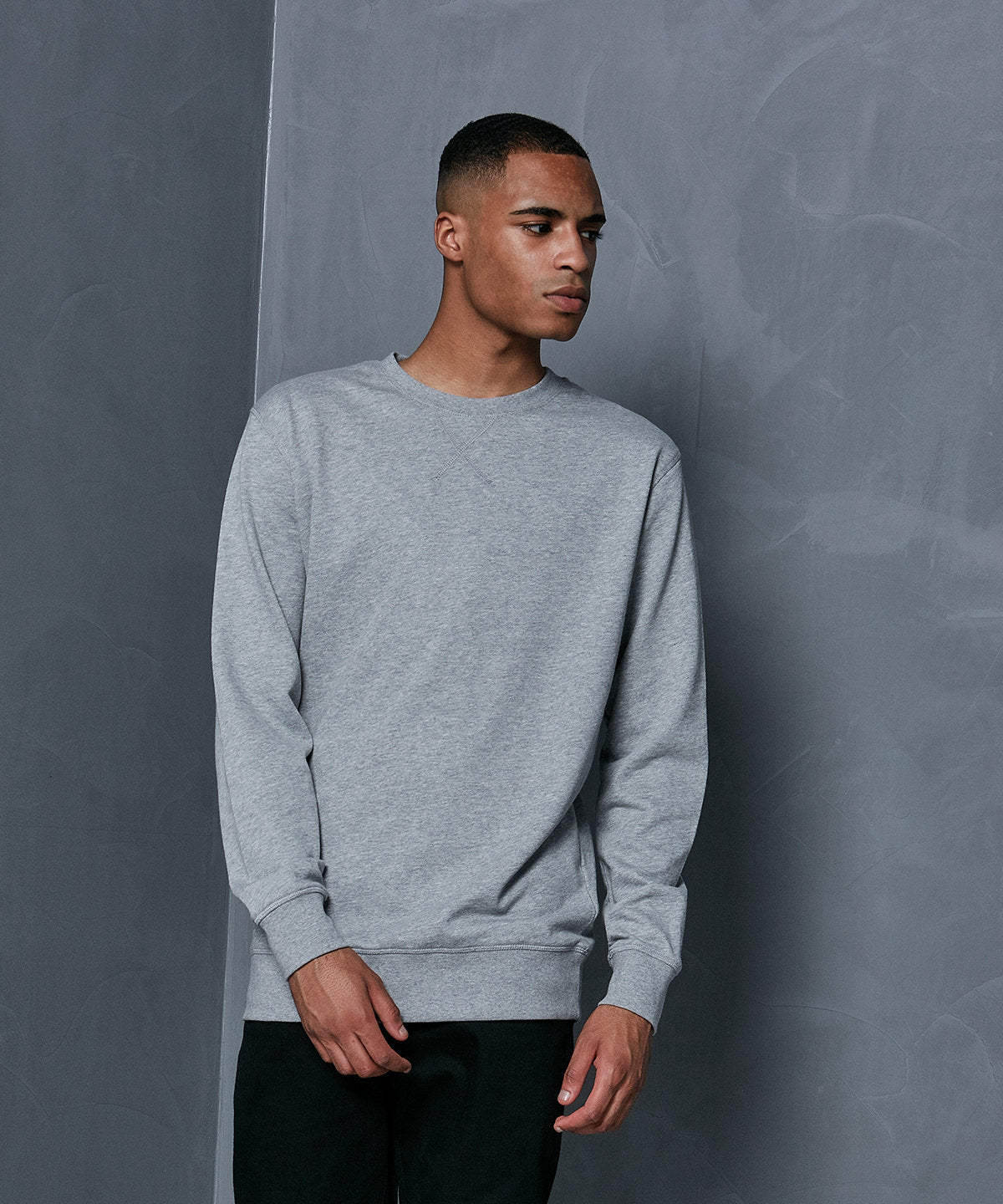 Relaxed Comfort Sweatshirt  - Burgundy