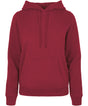 Womens Casual Hoodie - Burgundy