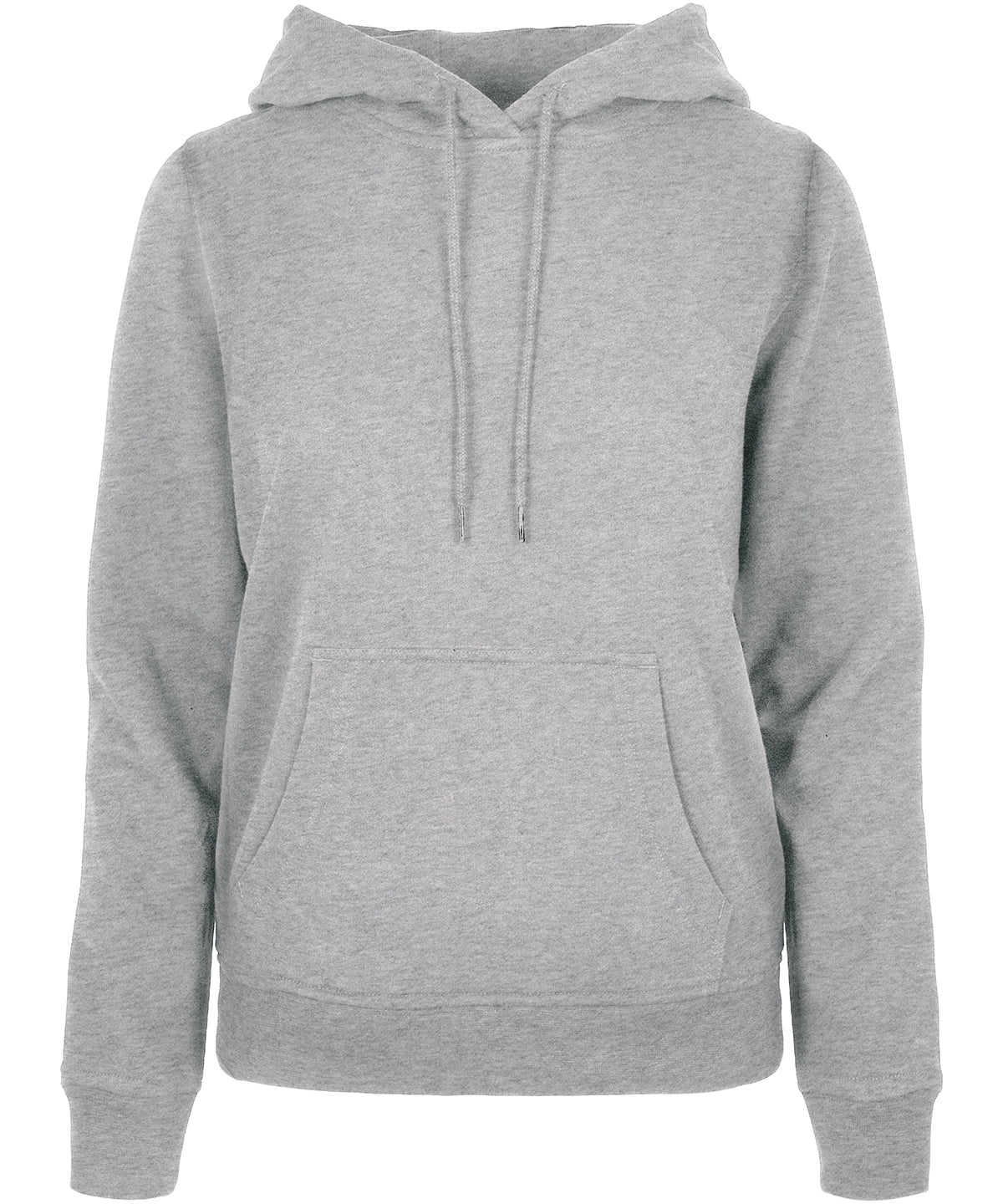 Womens Casual Hoodie - Heather Grey