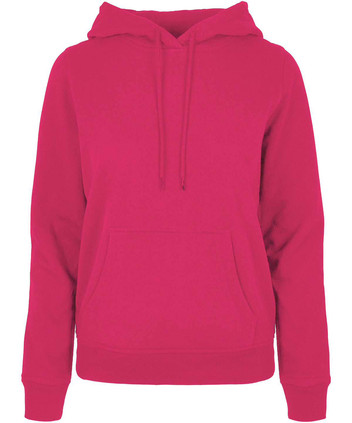 Womens Casual Hoodie - Hibiscus Pink