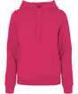 Womens Casual Hoodie - Hibiscus Pink