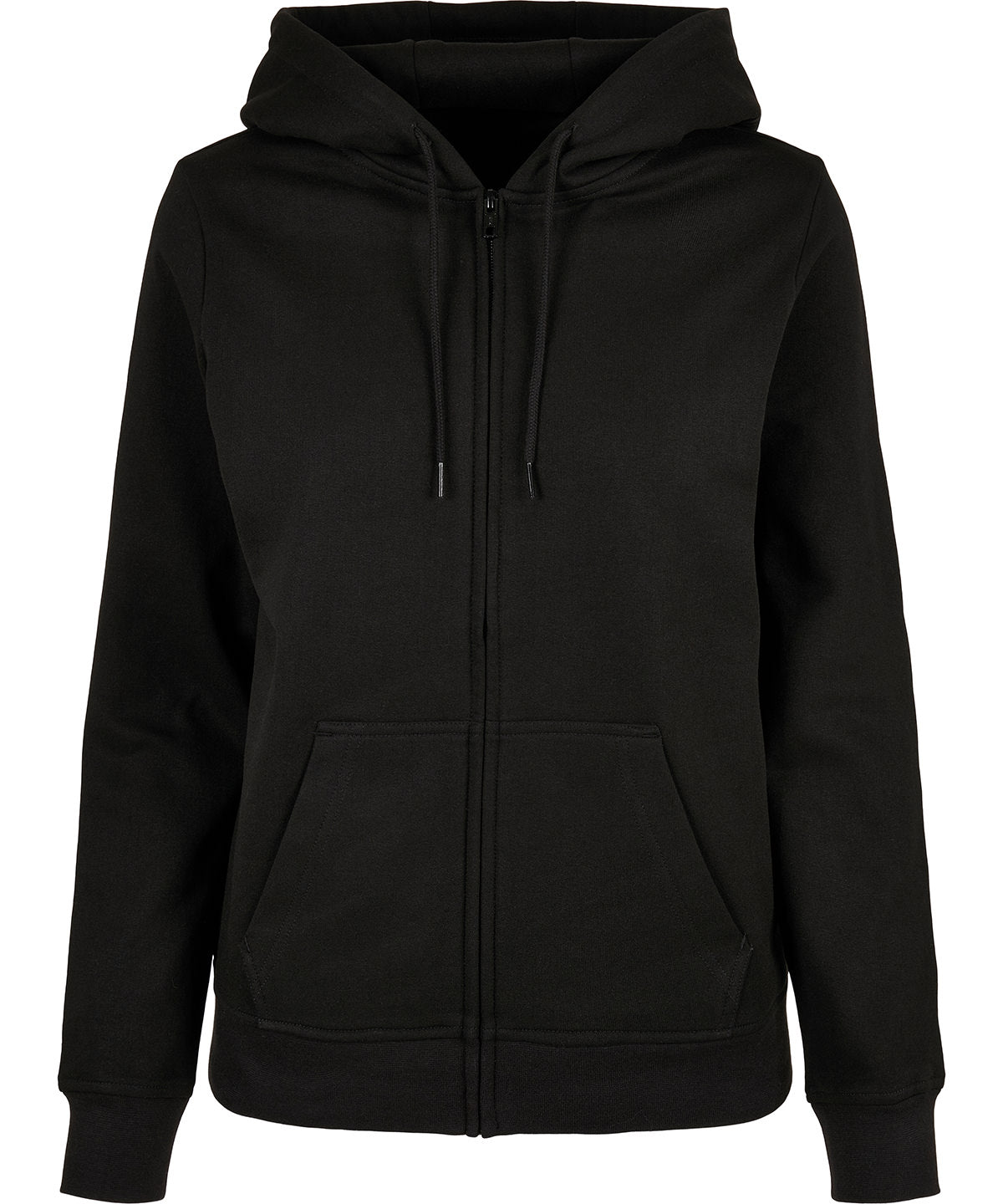 Womens Classic Zip Hoodie - Charcoal