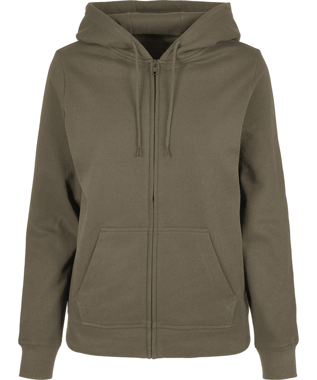 Womens Classic Zip Hoodie - Olive