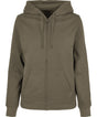 Womens Classic Zip Hoodie - Olive