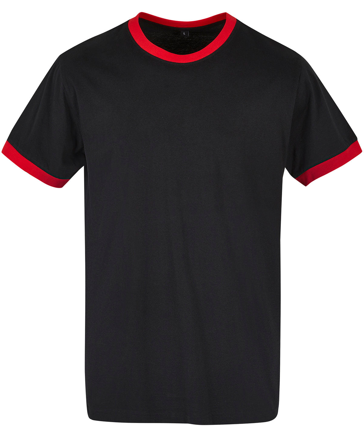 Casual Sports Tee - Black/City Red