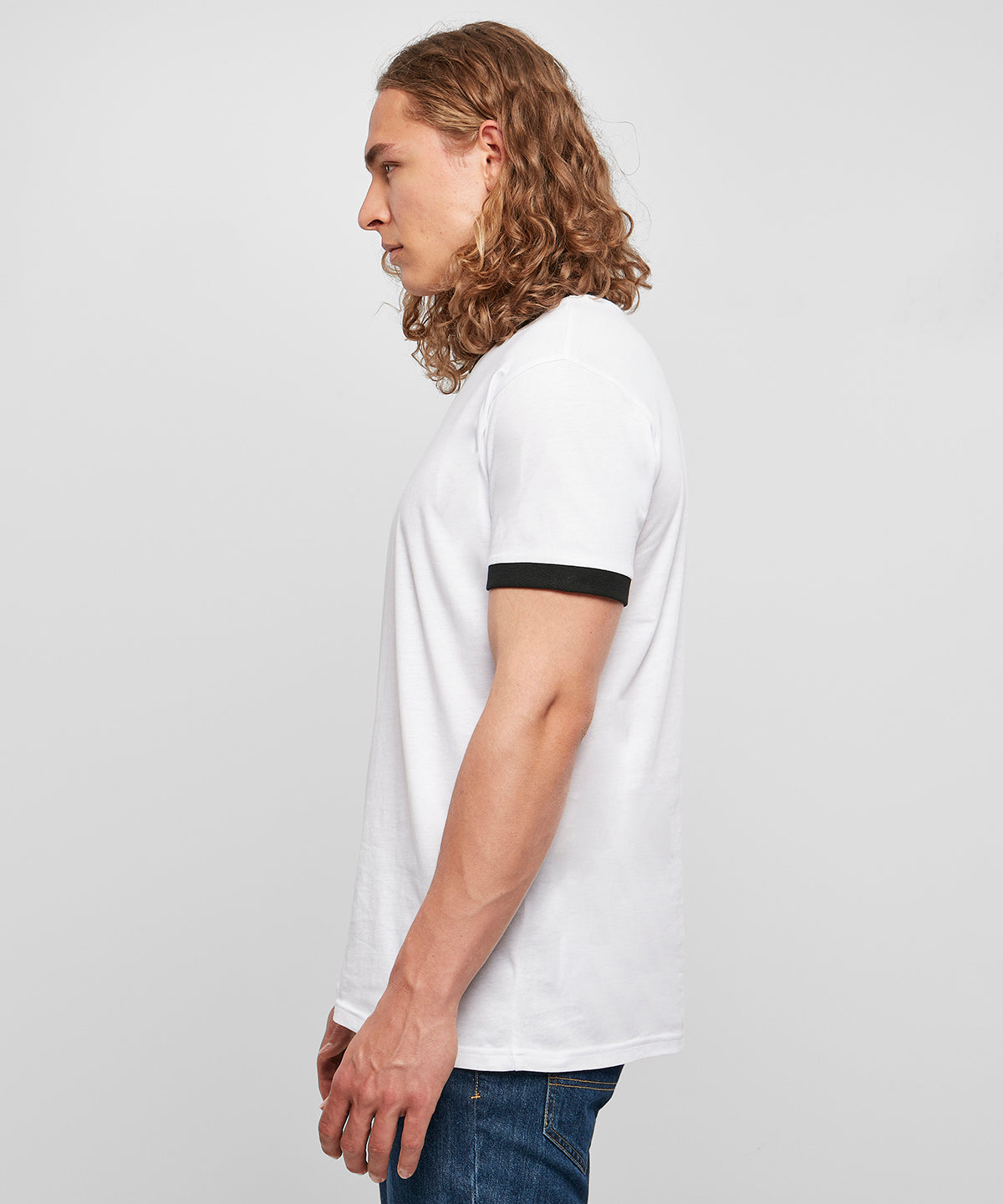 Casual Sports Tee - White/Black