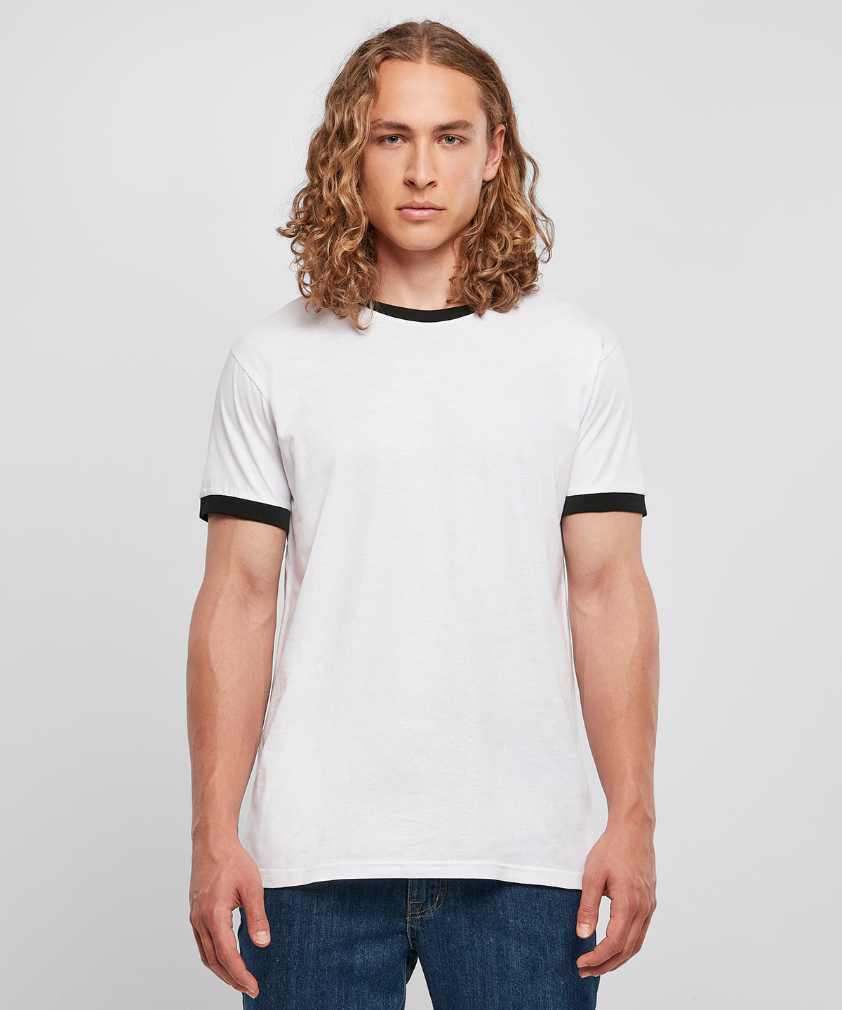 Casual Sports Tee - White/Black