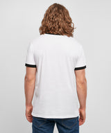 Casual Sports Tee - Charcoal/Cherry