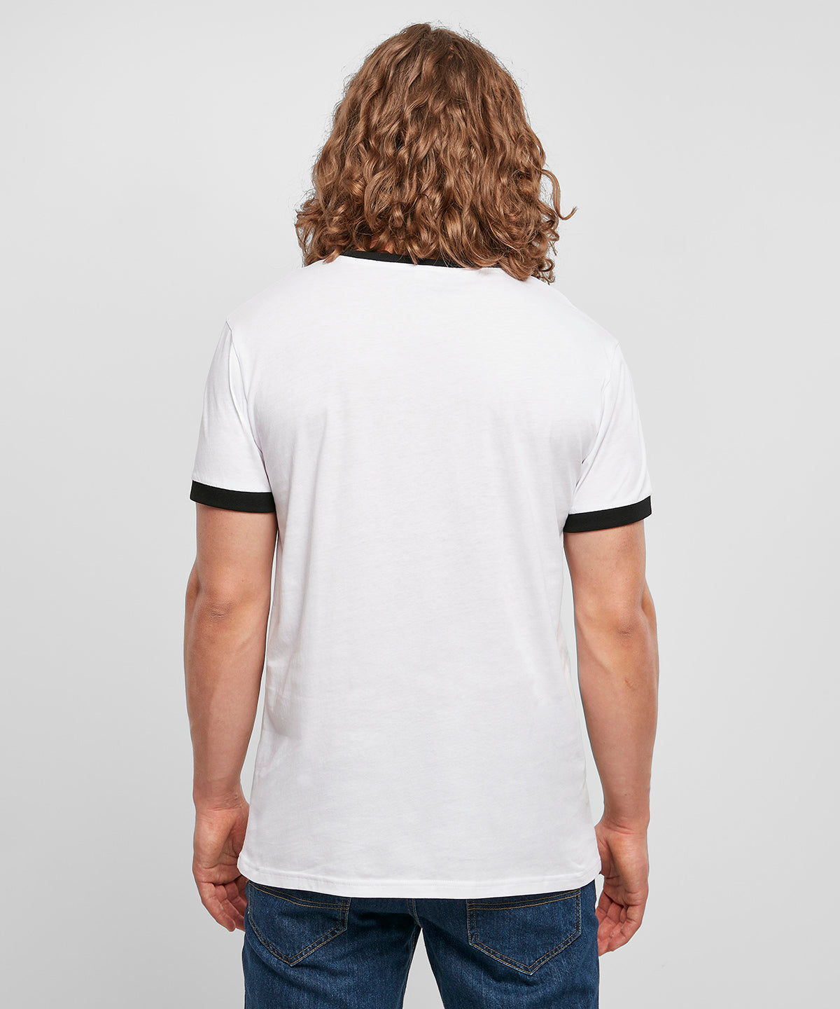 Casual Sports Tee - White/Black