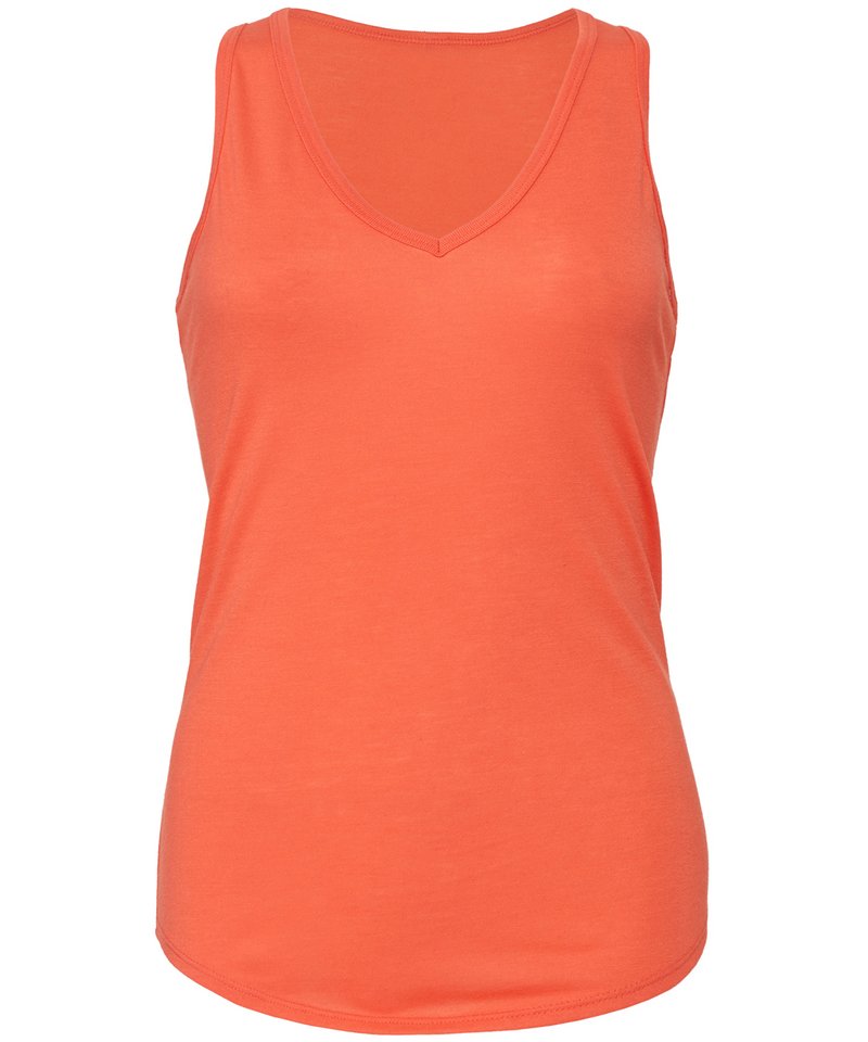 Flowy v-neck tank top