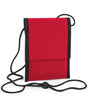 Eco-Friendly Crossbody Pouch - Classic Red