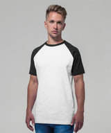 Classic Raglan Tee  - White/Black