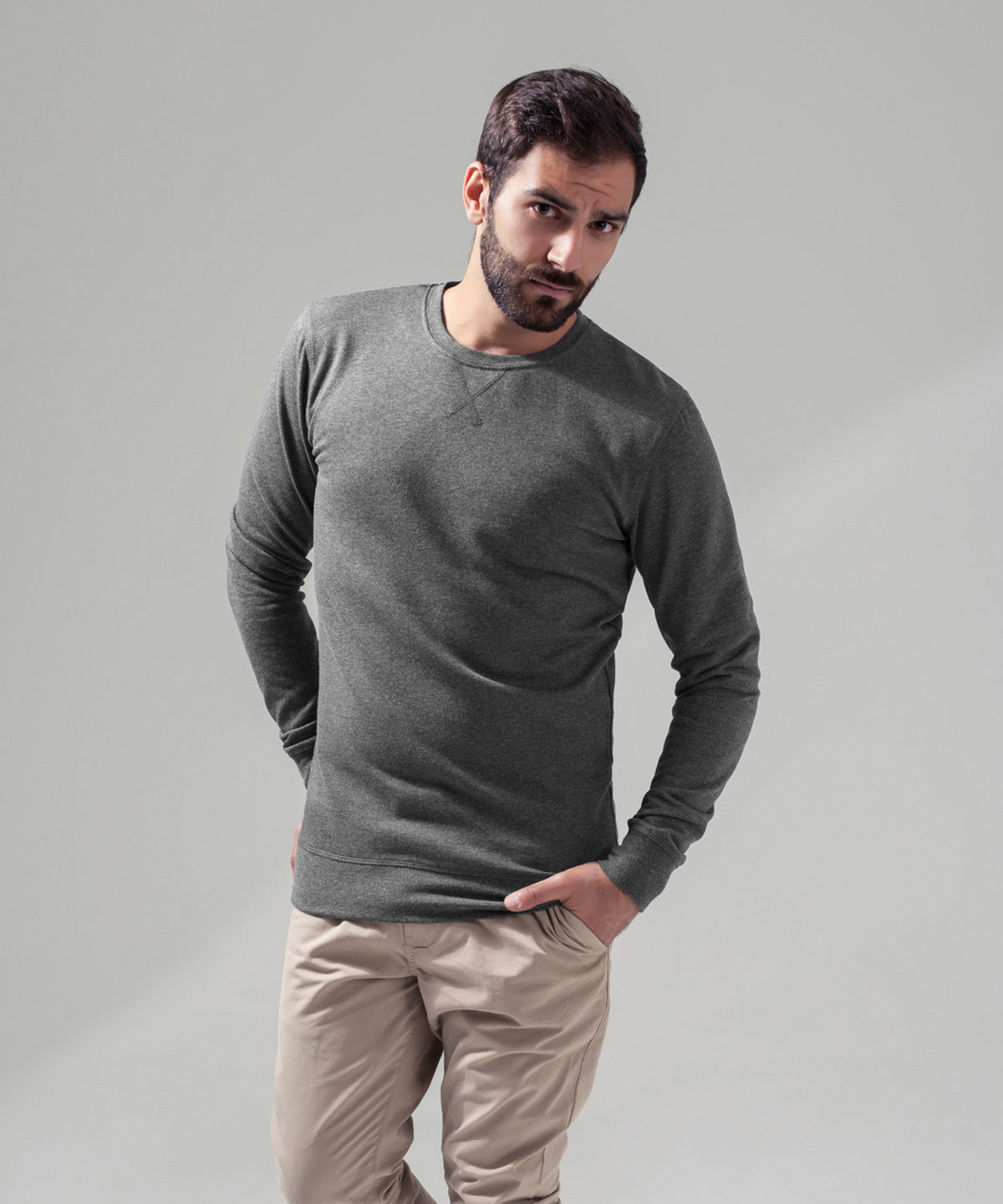 Lightweight Sweatshirt - Light Navy