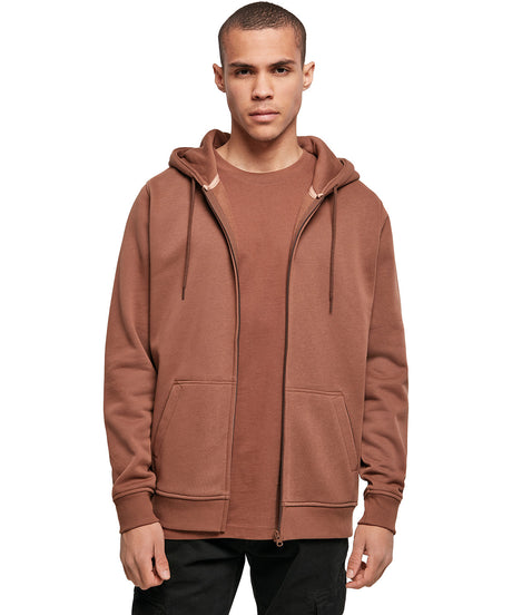 Premium Comfort  Zip Hoodie - Bark