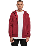 Premium Comfort  Zip Hoodie - Burgundy