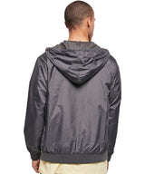 Leightweight Hooded Wind Jacket - Black/Black