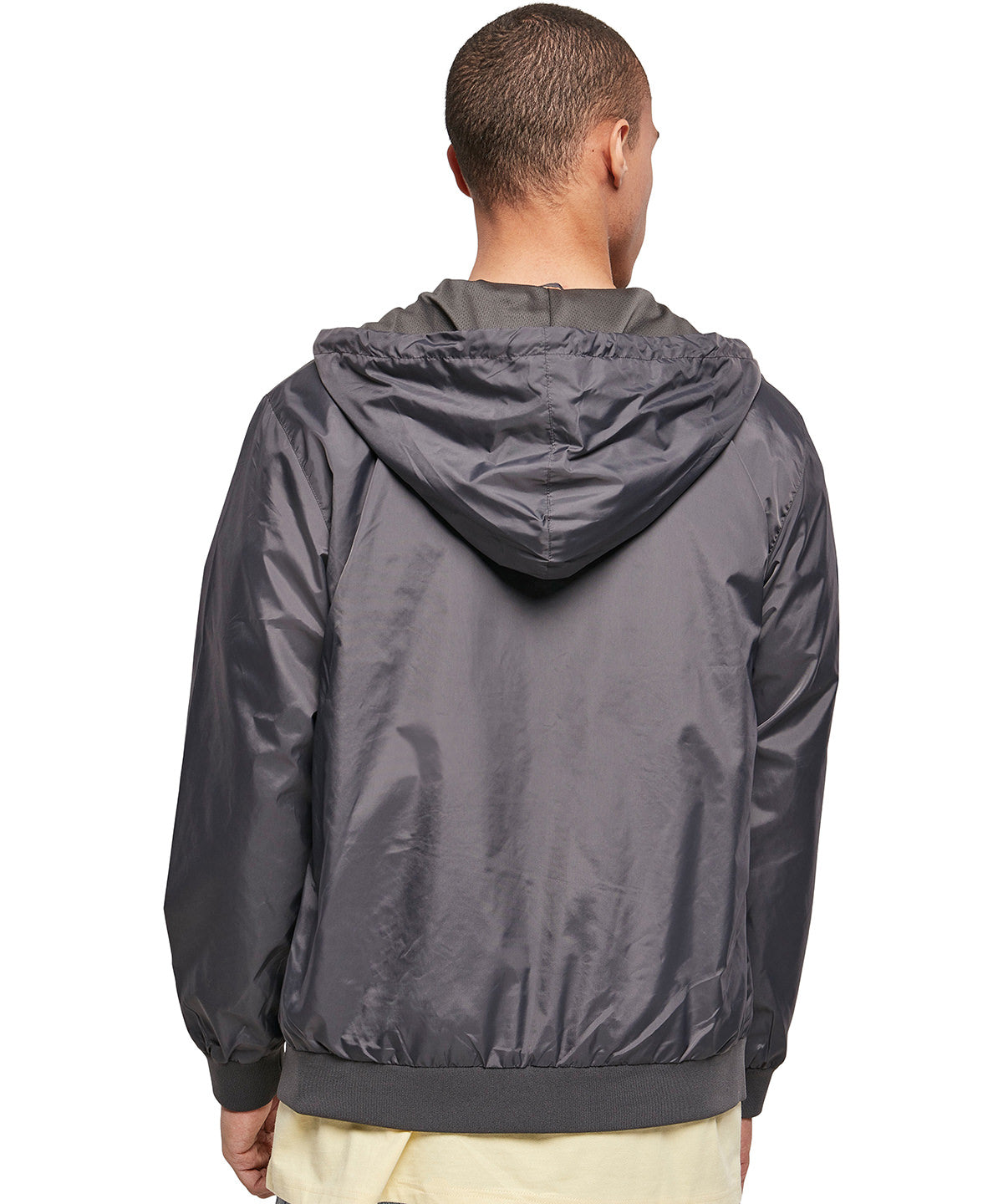 Leightweight Hooded Wind Jacket - Navy/Navy