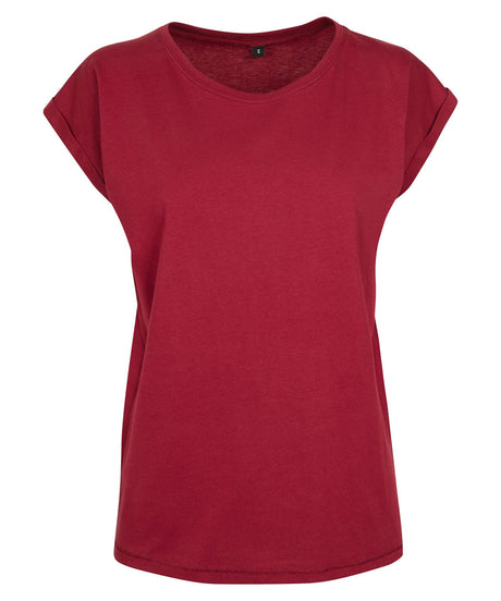 Womans Causal Tee - Burgundy