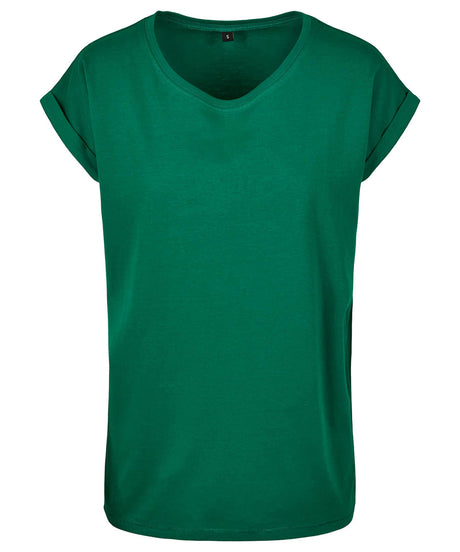 Womans Causal Tee - Forest Green