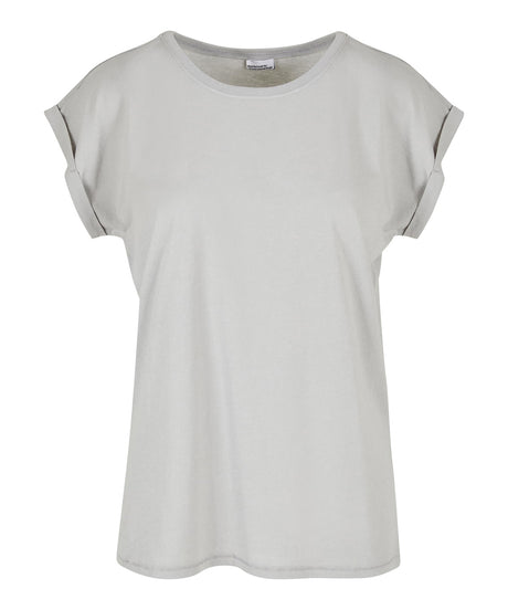 Womans Causal Tee - Light Asphalt