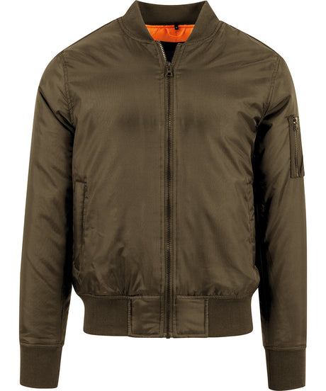 Classic Bomber Jakcet  - Dark Olive