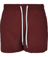 Basic Swim Shorts  - Cherry