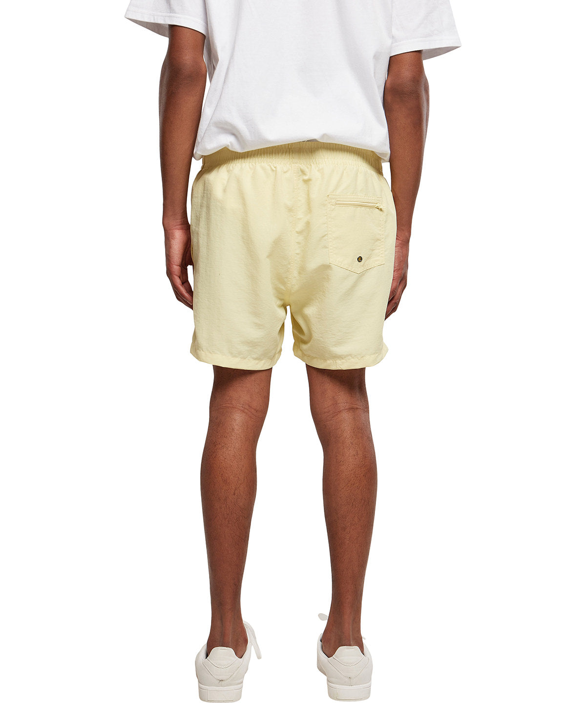 Basic Swim Shorts  - Light Yellow