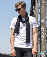 Lightweight Cotton Scarf  - Charcoal