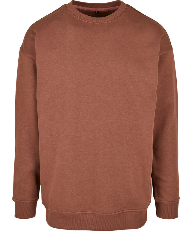 Basic Crew Neck Sweatshirt - Bark