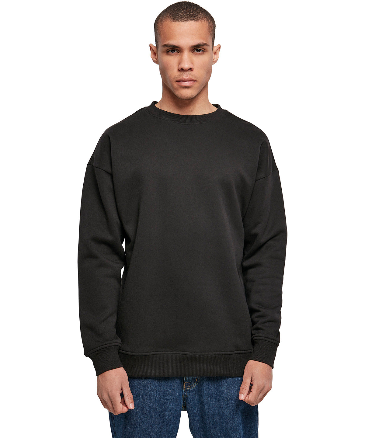 Basic Crew Neck Sweatshirt - Bark