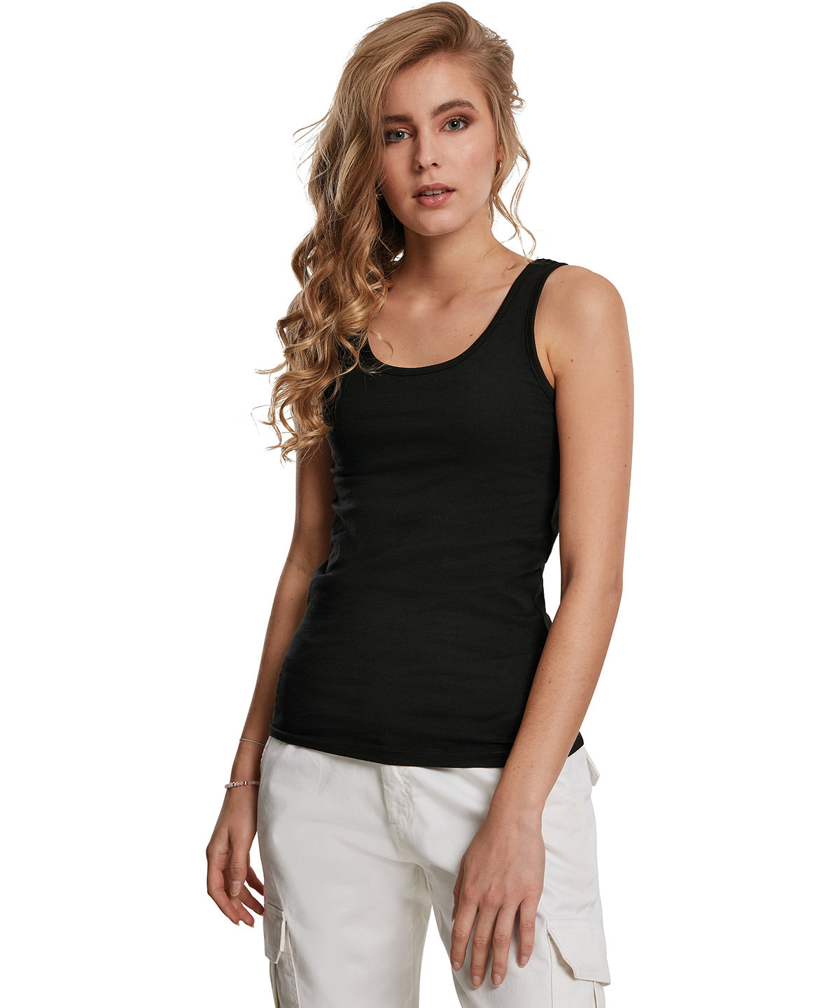 Sporty Chic Layered Top - Black