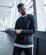 Long Sleeved Sweatshirt - Black