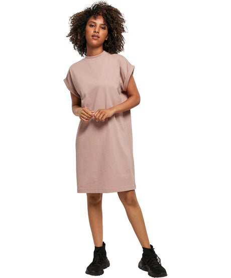 Womans T-Shirt Dress - Heather Grey