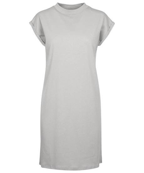 Womans T-Shirt Dress - Light Asphalt