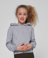 Girls Cropped Comfort Hoodie - Black