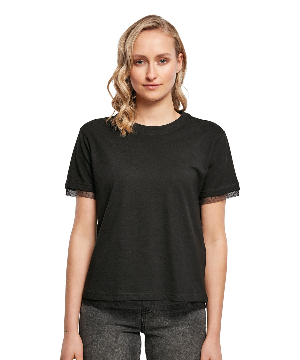 Comfort Fit T-shirt for Women - Black