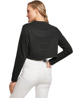 Crop Sweatshirt - White