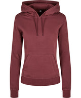 Womens Cotton Hoodie - Cherry