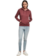 Womens Cotton Hoodie - Cherry