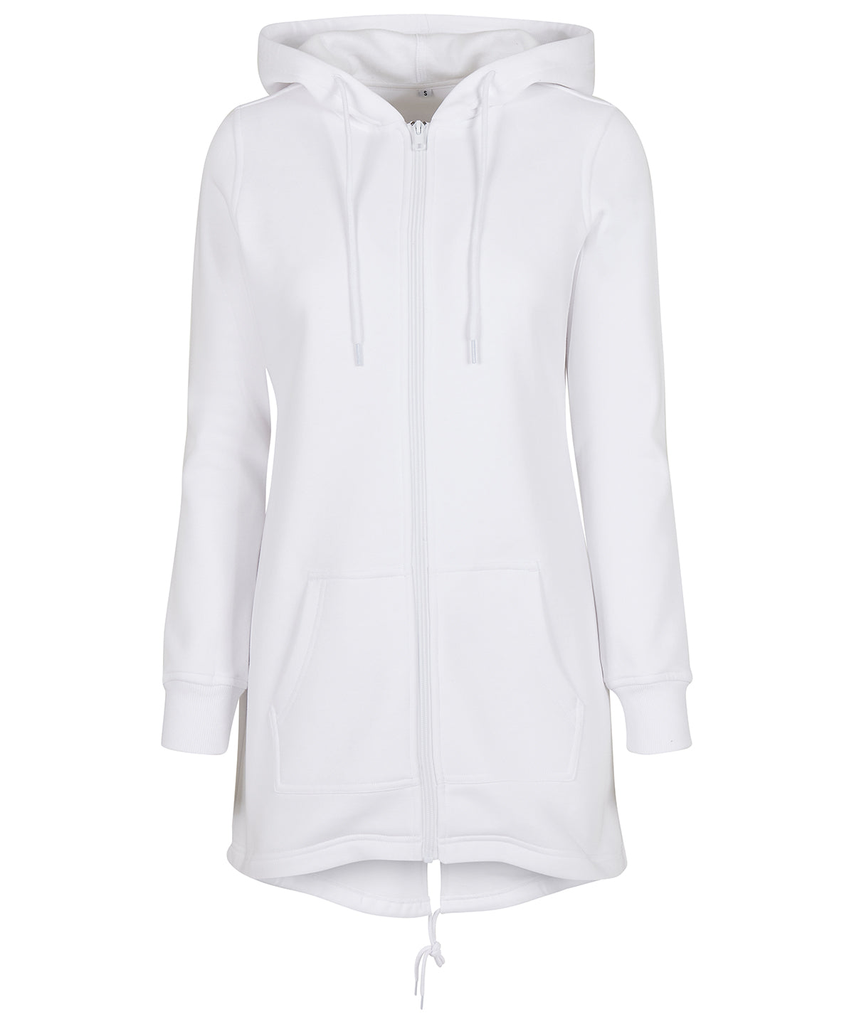 Womans Soft Cotton Parka  - White