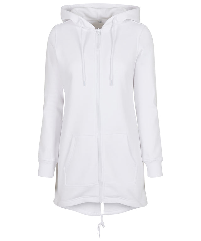 Womans Soft Cotton Parka  - White