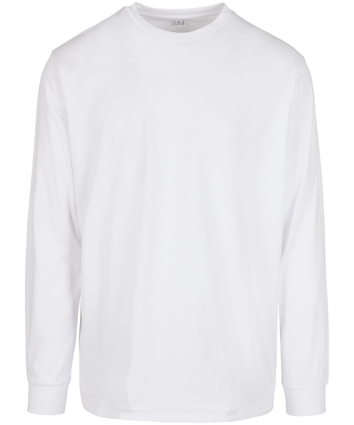 Organic Cotton Long Sleeve Tee - White