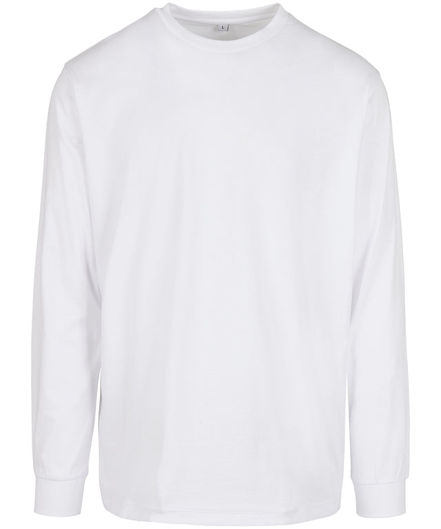 Organic Cotton Long Sleeve Tee - White